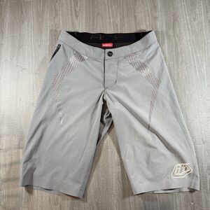 Troy Lee Designs TLD Mens MTB Downhill Cycling Ace 2.0 Shorts Shell Gray 30